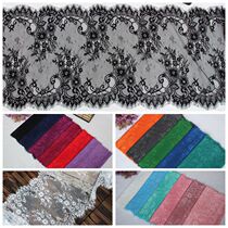 17 color optional exquisite export high quality skin-friendly eyelash lace lace embroidery DIY clothing curtain sewing fabric