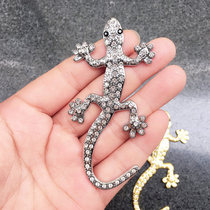 Car gecko stickers metal modified standard gecko car stickers 3d three-dimensional personality tail decoration to ensure safe and auspicious fortune