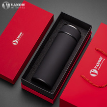 British Vanow thermos cup men and women high-end 316 stainless steel tea cup business portable lettering custom water cup
