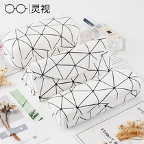 Student simple myopia glasses case boys creative personality women retro children portable frame eye storage shell