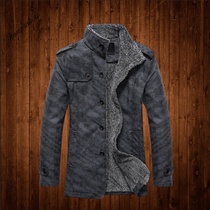 Mens warm leather jackets Man winter Jackets coats 男冬皮衣