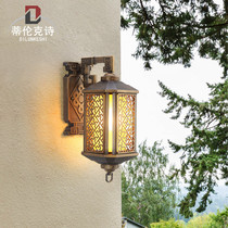 Terrace Wall Lamp Eurostyle Retro Led Room External Wall Light Villa balcony doorway Chinese Courtyard Outdoor Waterproof Hanging Light