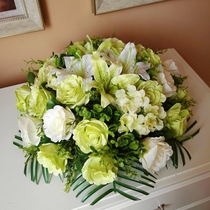 Turntable table flower silk flower simulation flower fake flower hotel table flower silk flower arrangement electric large round table flower arrangement