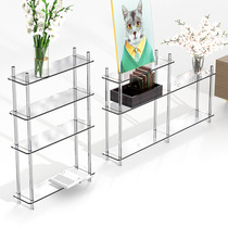 Toilet shelving Balcony Storage shelf Living room Kitchen Floor Multilayer Light Lavish Minima Containing Shelf