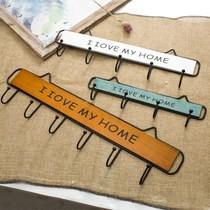 European-style hipster door rear adhesive hook clothes and hats key porch fitting room wall rack excellent