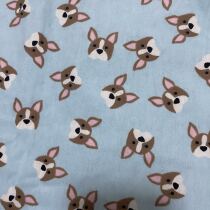 Original design Fou pooch headscarf 60 * 60cm Seebopunk digital printed headscarf