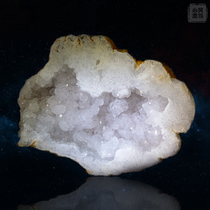 White crystal cluster cornucopia Crystal hole purification and flushing energy degaussing ornaments to attract wealth to improve home