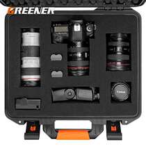 Instrument box protective box tie rod tool box portable instrument box safe waterproof and shockproof camera protection box