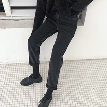Pregnant Woman Pants Straight Barrel Jeans Spring Autumn Fashion Outwear Casual Loose Kharen Pants Turnip Pants Spring Money Old Daddy Pants