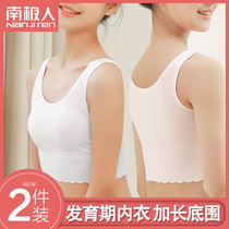 Antarctic youth development period small vest girl Junior high school student high school girl bra Large girl underwear bra