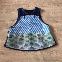 Cloud decoration totem 2021 original ethnic style womens clothing handmade embroidery sea water leisure thirteen Taibao horse clip