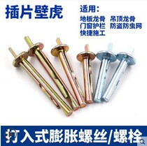 Insert sheet expansion screw insert sheet gecko into hammering knock-knock type expansion nail fast cement wall Knock Nail M6M8