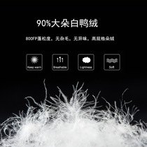 Widesea Camping Down Sleeping Bag 90% White Duck Camping Poon 800 Enclosure Compressible Lightweight Sleeping Bag