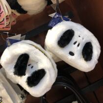 Japan USJ Universal Studios Snoopy cartoon cute plush three-dimensional cosmetic bag storage bag