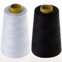 Household thread sewing thread hand sewing thread black line white thread flat car line large coil thread 402 sewing machine Pagoda line