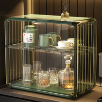 Dust-proof cup storage rack cup holder put water cup rack tea cup coffee glass mug mug put box cabinet