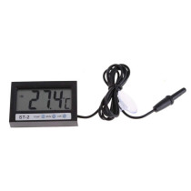 High Quality Mini Digital LCD Time Clock - Thermometer Tempe