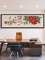 KS cross stitch flowers blossom rich 2020 new living room Porch restaurant scenery series line embroidery hand embroidery