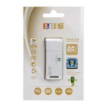 FB Feng standard 360 card reader micro SD SD card TF card two-in-one USB computer card reader supports 512G
