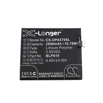 CameronSino for OPPO A57 Dual SIM TD-LTE A57t mobile phone battery BLP619