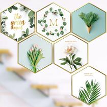 Small flowers warm wall cover pattern room stickers decoration bedroom wallpaper patch hole dorm concealer stickers