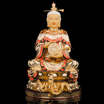Lishan Old Mother Statue Lishan Old Mother Lingshan Old Mother Bodhisattva Yuanjun Lifeless Old Mother Statue Pure copper Shengfan gilt