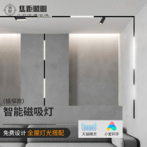 Intelligent Dimming Color Toning Magnetic Track Light Tmall Genie Xiaomi Home Embedded Dark Guiding Rail Living Room Without Main Light
