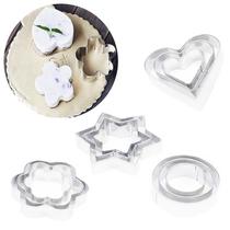  metal cake mold 12pcs set star heart shape birthday cookie