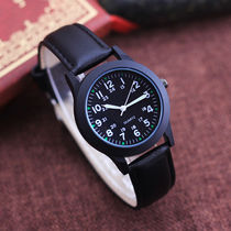 Children Boys Boys 24-hour belt waterproof quartz watch student exam fashion Korean watch