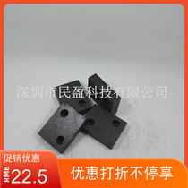 Square Block Brake Pads 63 * 47 15 15 14 16 16 Screw inclined holes Original paper rack brake pads Shenzhen friction sheet