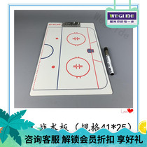 Imported CCM ice hockey teaching board ice hockey tactical board NHL coach solution demonstration board protective gear ice hockey equipment