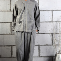 Ciyuan Meditation Meditation Meditation Original Casual Mens Korean Zen Dress Tea Suit YL029