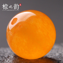 Quartz rock Jade orange chalcedony semi-finished products scattered beads orange beads jewelry diy bracelet necklace accessories material