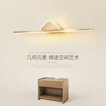 Mirror front lamp toilet light luxury vanity vanity toilet bathroom simple modern golden mirror cabinet lamp
