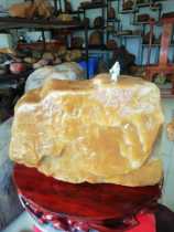 Painted stone color jade color wax high cool color jade stone yellow wax stone stone stone ornaments