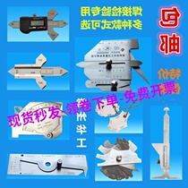 Scale Welding Inspection Ruler Angle Welding Gauge number of display vernier welds gauge Slope angle bites height gauge sector