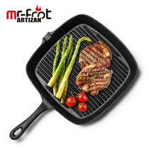 Cast iron frying pan non-stick barbecue frying pan barbecue tools accessories picnic Stir Fried Steak bbq