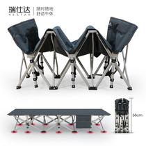 Office folding bed single lunch bed lunch break artifact home simple escort portable reinforced four fold marching bed