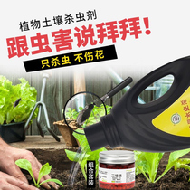 Soil insecticide Flower plant underground pest Scale shell bug Small black fly aphid Household potted grass flower insecticide