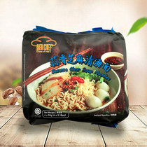 Malaysia convenient instant noodles RedChe red kitchen garlic sesame clear soup noodles 360g Cherry Blossom Shrimp spicy soup noodles 420g