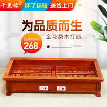 Solid wood heater Household energy-saving baking stove box Baking foot warm foot artifact Baking foot electric fire bucket rectangular baking fire