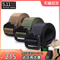 5 11 Tactical Belt Men 511 Outdoor Canvas Nylon Belt 59552 Army Fantastic Combat Training Cover 59551