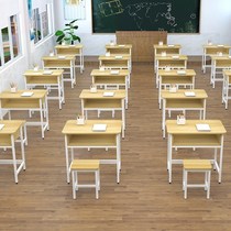  Desks and chairs trusteeship writing desks steel and wood childrens training double-layer counseling schools environmental protection durable and simple with drawers