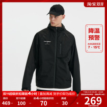 FPA deconstructed hooded jacket functional wind Guochao brand waterproof and windproof three-in-one outdoor mountaineering jacket male