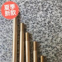 Thickened copper mold joint lengthened inner and outer wires 8 points threaded water pipe pipe 1 point screw o pattern 1 8