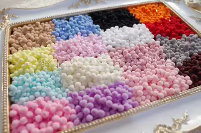 Bjd baby clothing accessories High elastic high quality 5mm6mm multi-color hair fans for your baby accessories 0 5cm