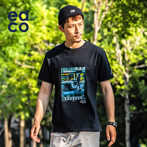 EDCO Edek 2020 new outdoor T-shirt men and women cotton round neck short sleeve urban street printing culture T-shirt