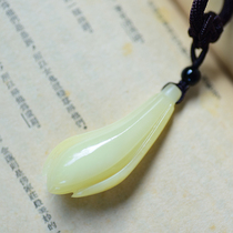 Jun Xin Mo Shoushan Stone Carving Boutique Furong Stone Original Figure Pendant Popular Jade Women's Wool Chain Pendant