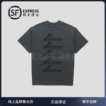welldone we11done2020 early spring new five-row barrage letter logo short-sleeved T-shirt