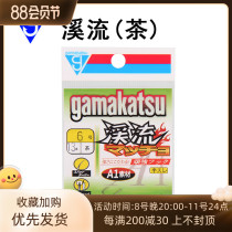 Gamakatsu Gamakatsu fish hook imported Japanese fish hook river hook tea hook with a stable mouth hook